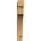 Ekena Millwork Westlake Block Rough Sawn Bracket, Western Red Cedar, 6"W x 34"D x 42"H BKT06X34X42WTL05RWR - alternate 2